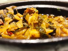 鸭肫腌菜花烧排骨-人全到南京本帮菜馆(云锦路店)