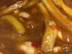 咸鱼鸡粒茄子煲-熠盛粤味(永康路店)