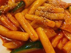 鱼饼炒年糕-桃园中华料理炸酱面(燕儿岛路店)