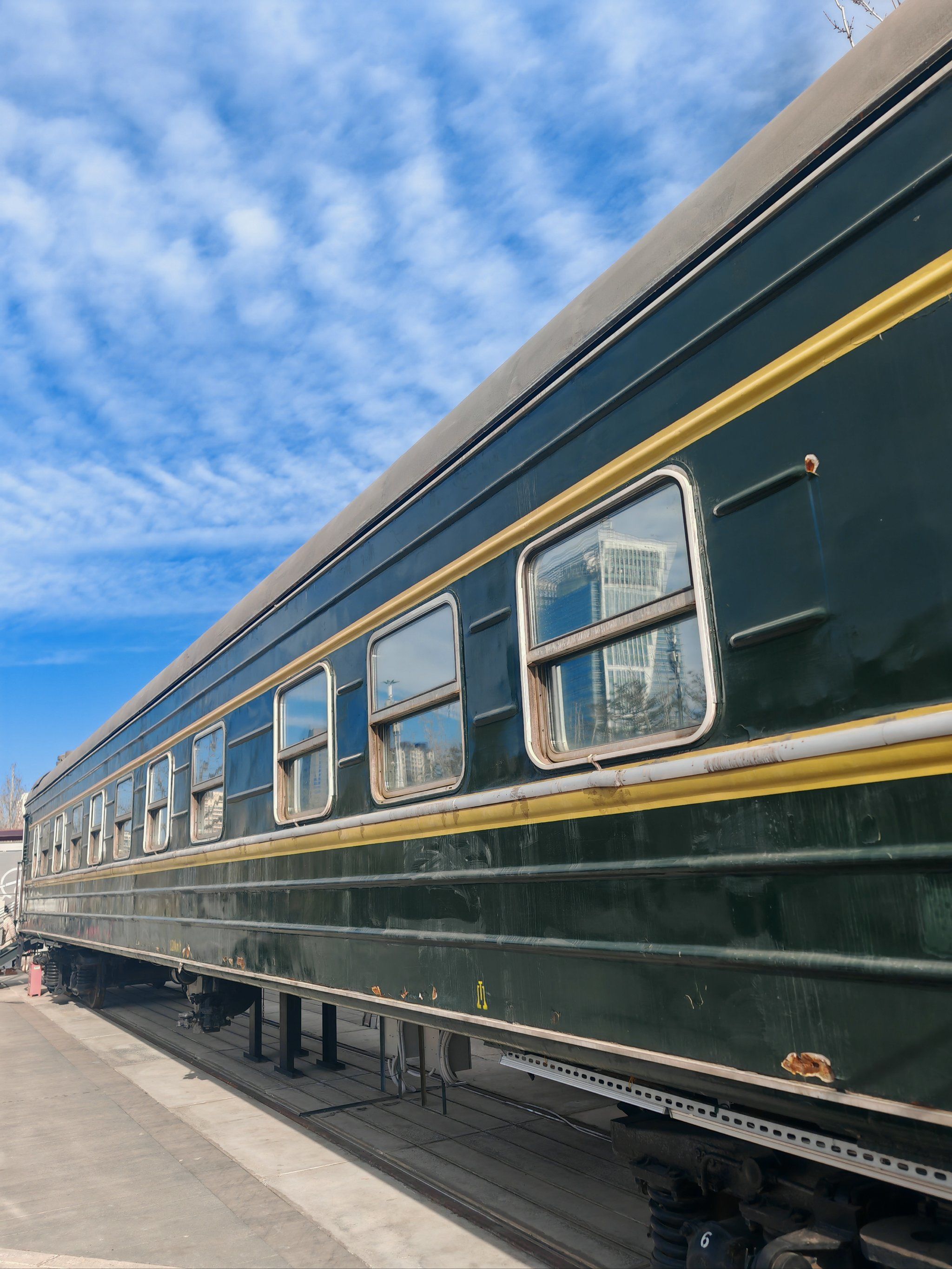 绿皮火车的回忆,北京公园里的绿皮火车