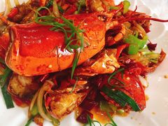香辣波士大龙虾-覃记海鲜美食餐厅