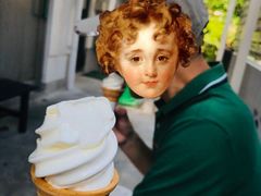 抹茶牛奶冰激凌-神户六甲牧场(北野本店)