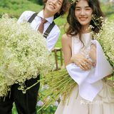 全长沙TOP one的森系小清新婚纱照
