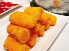 脆皮炸鲜奶-犇鼎牛潮汕牛肉火锅(新辰里学清路店)