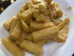 咸蛋黄焗南瓜条-金百万烤鸭店(马甸店)