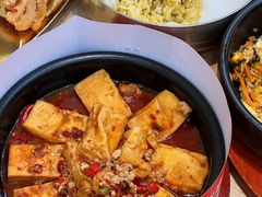 鲜椒肉沫爆浆豆腐-食米家拌饭(梅溪新天地店)