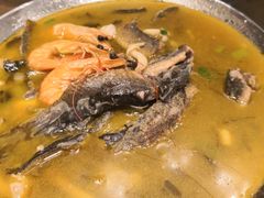 泥鳅海鲜锅-莫山小馆(大石桥店)