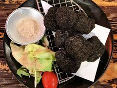 地狱黑金鸡块-小川洋风料理(汉街店)