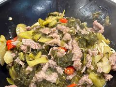 潮州酸菜炒牛肉拌面-老地方面馆(思南路店)