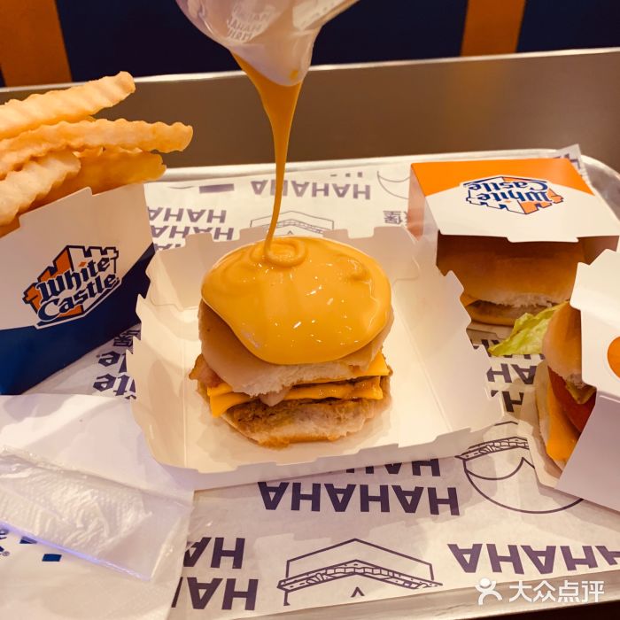 white castle白色城堡迷你汉堡(长宁来福士店)图片