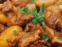 牛肉牛筋炖小土豆-兰溪小馆(东直门簋街店)