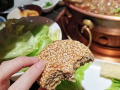 老北京麻酱烧饼-清真·京华源铜锅涮肉(丰庆店)