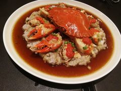 和乐蟹蒸手剁肉饼-广州文华东方酒店·江-由辉师傅主理