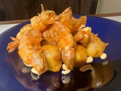 梨球果仁虾-小吊梨汤·北京菜·烤鸭(鸟巢店)