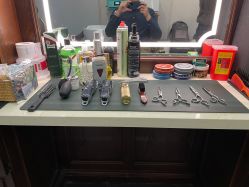 -595barbershop美式油头