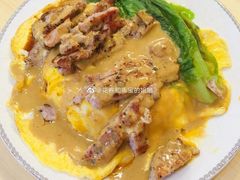 咖喱猪扒饭-传屋记茶餐厅(世纪年华店)