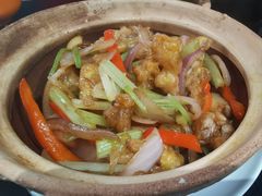 啫啫牛蛙煲-绿柠食堂(北外滩店)
