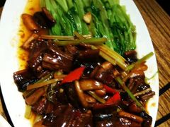 空心菜炒黄鳝-潮中人·潮州菜(益乐路店)