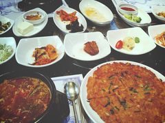 辣牛肉汤-青松馆韩国料理(香港中路佳世客店)