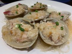 蒜蓉粉丝蒸北极贝-蚝美人·生蚝海鲜烧烤(茶花园店)