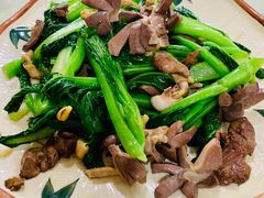 鸡什炒菜心-区海鸡场饭店(石壁店)