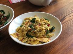 剁椒鸡蛋-姥姥家春饼(潮白河孔雀城英国宫店)