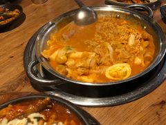 部队锅-包装马车·韩国料理·포장마차