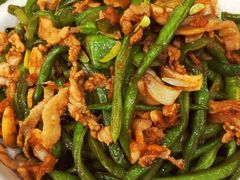 豆角炒肉-力力豆花庄(广渠门店)