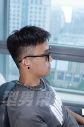 -型男帮男士假发补发·佩戴式发型