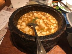 石锅鸡汤豆腐-绿茶餐厅(王府井永宁门店)