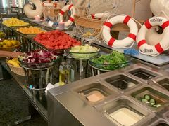 自助取餐区-天津东丽湖恒大酒店-温泉自助餐厅
