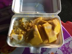 -芒果糯米饭摊子