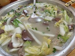 白菜粉丝羊汤-钱桥眼镜羊肉