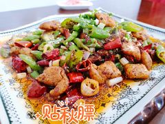 干煸肥肠头-江油刘留肥肠(绵阳店)