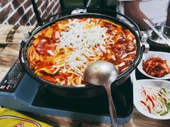 芝士年糕部队火锅-朴鲸家正宗韩国料理(福田店)