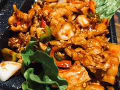 辣椒酱炒五花肉-冰川冷面·延边菜·炭烤串(观前店)