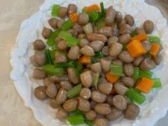 精品小菜四份-山城正宗集安高丽火盆