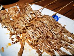 -路边摊小炉子烧烤