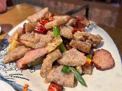 蕨粑炒腊肉-阿婉贵州苗家酸汤鱼(梅林店)