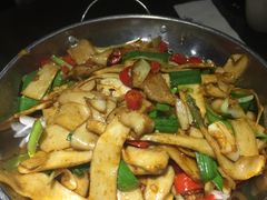 干锅杏鲍菇-湘与香缘·湖南菜(王府井北京市百货大楼店)