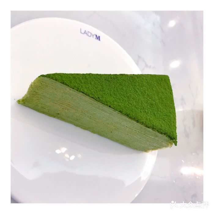 lady m(万象城购物中心店)抹茶千层蛋糕图片