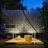 河内街头的市场 