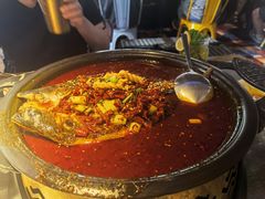 -探鱼·鲜青椒爽麻烤鱼(天河优托邦店)