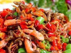 炒干虾-微山湖湖畔好客居鱼馆渔家菜(微山湖风景区店)