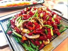 铁板烧鱿鱼-幸福里时光餐吧