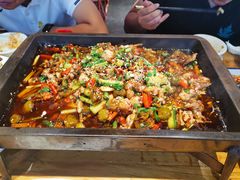 红袍泡椒蛙锅-兔槽江湖菜·重庆璧山兔(水围店)