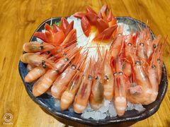 甜虾刺身-左舞日本料理