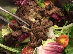 牛外脊沙拉-机器人火炉披萨