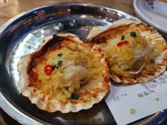 扇贝-宝记烧烤·碳锅羊肉·羊蝎子火锅·夜食社(文体路创始店)