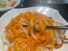 陕西凉皮-清真·锦翔炝锅鱼(明德门店)